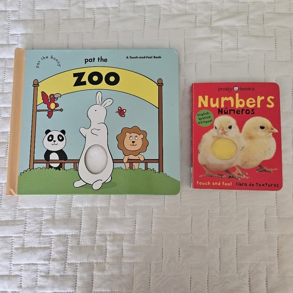 Toddler/Baby book bundle touch-and-feel books - Picture 1 of 5